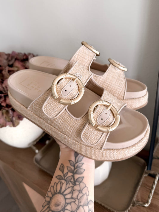 The Lori Woven Platform Sandal