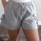 Blueberry Patch Gingham Short