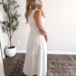 Celine Ivory Midi Dress