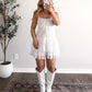 Coastal Cowgirl Lace Romper