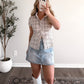 Texas Check Button Down Top