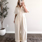 Coconut Cream Wide Leg Jumpsuit
