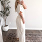 Coconut Cream Wide Leg Jumpsuit