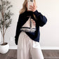 Sail Away Knit Sweater / Navy (Restocking Early August)