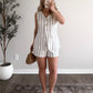 Langley Linen Stripe Set