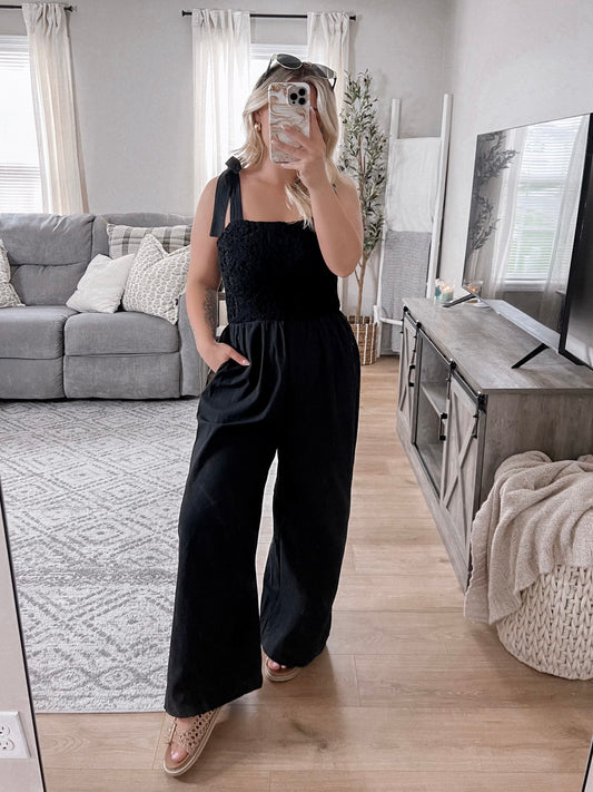 All In The Details Crochet Jumpsuits Final Sale