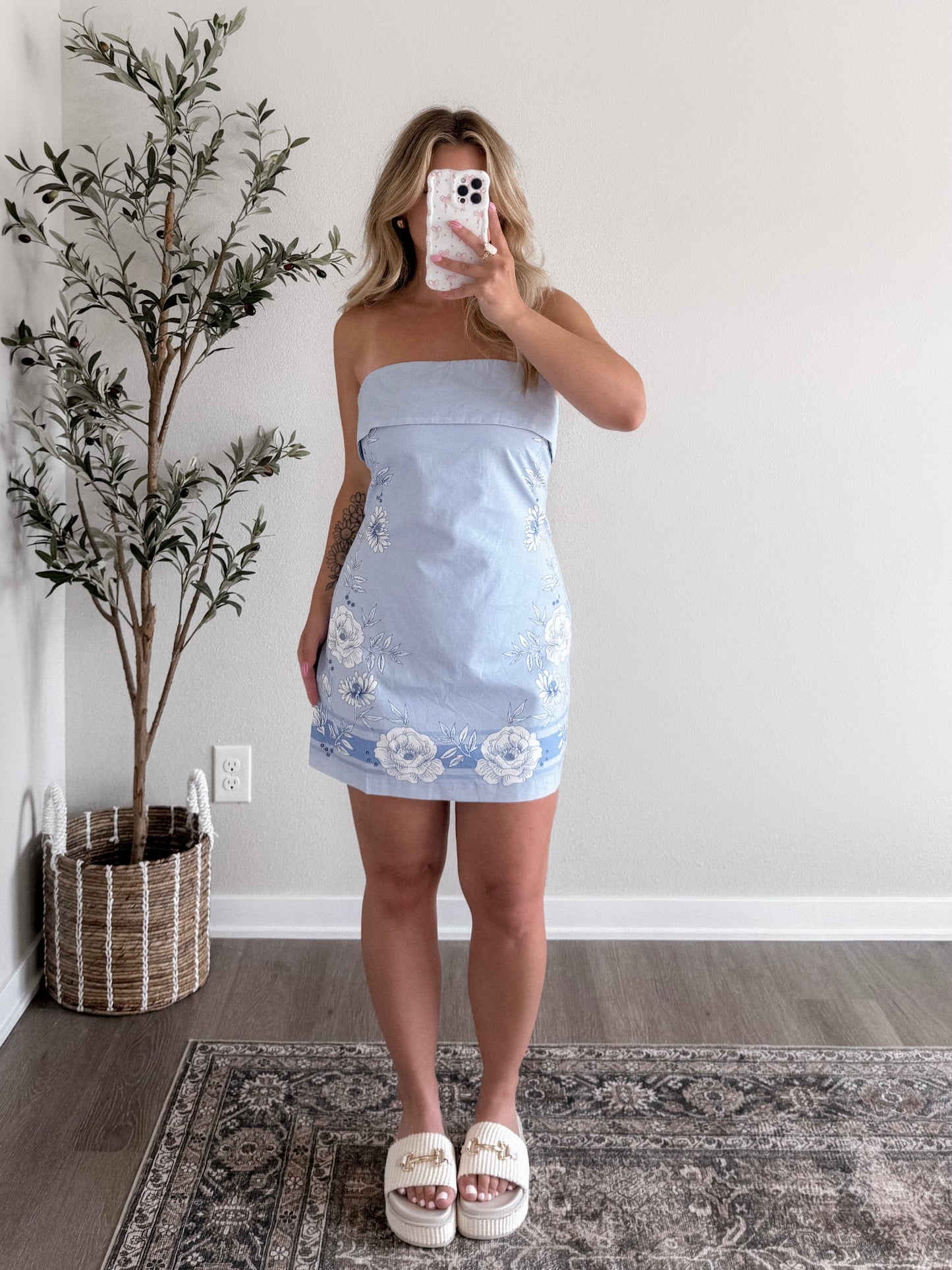 On Island Time Floral Dress Final Sale