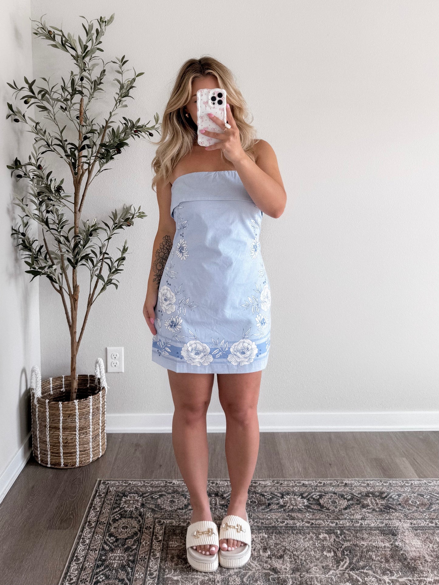On Island Time Floral Dress Final Sale