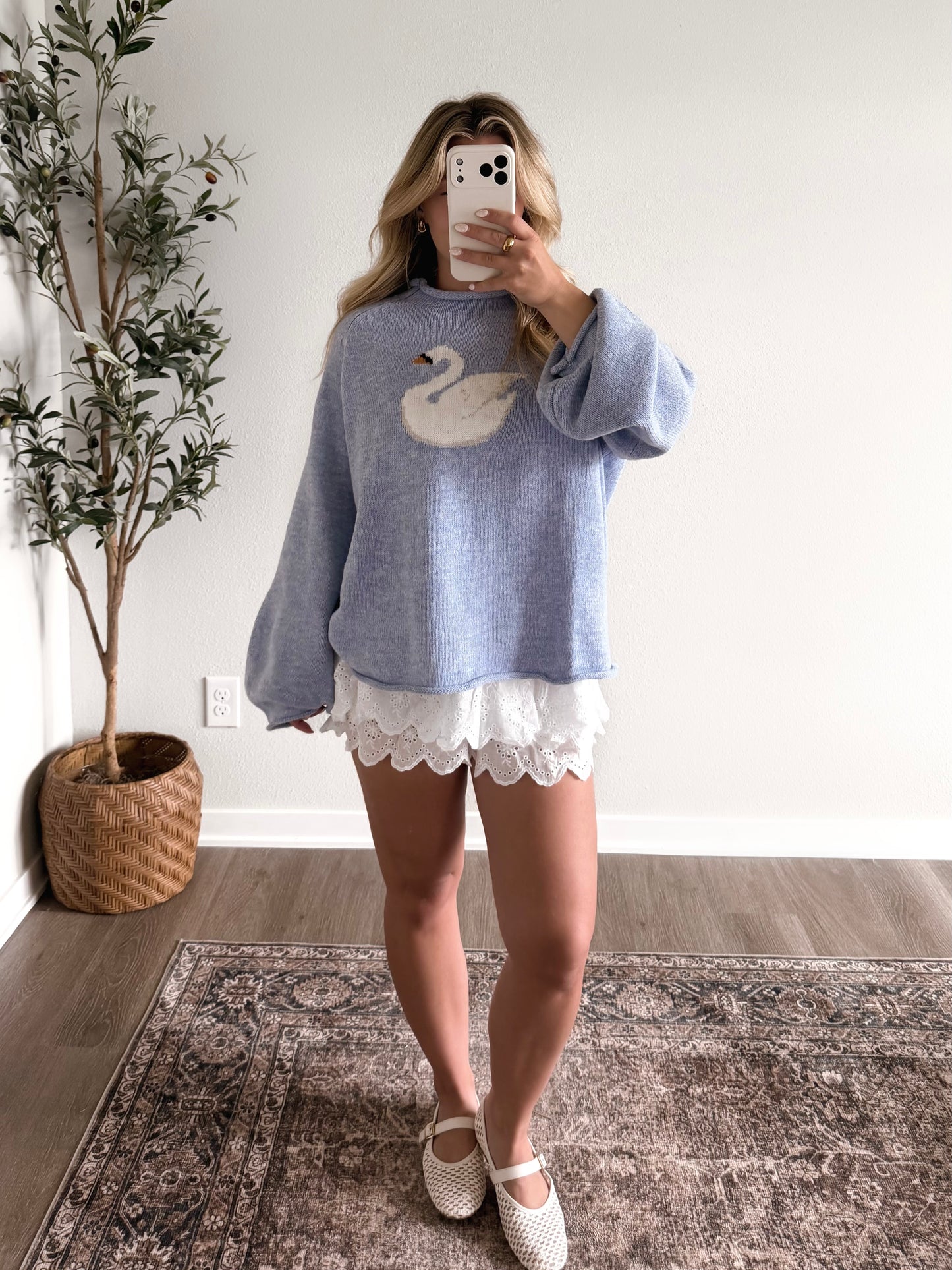 Swan Lake Knit Sweater