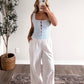 June Gingham Eyelet Top