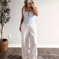 June Gingham Eyelet Top