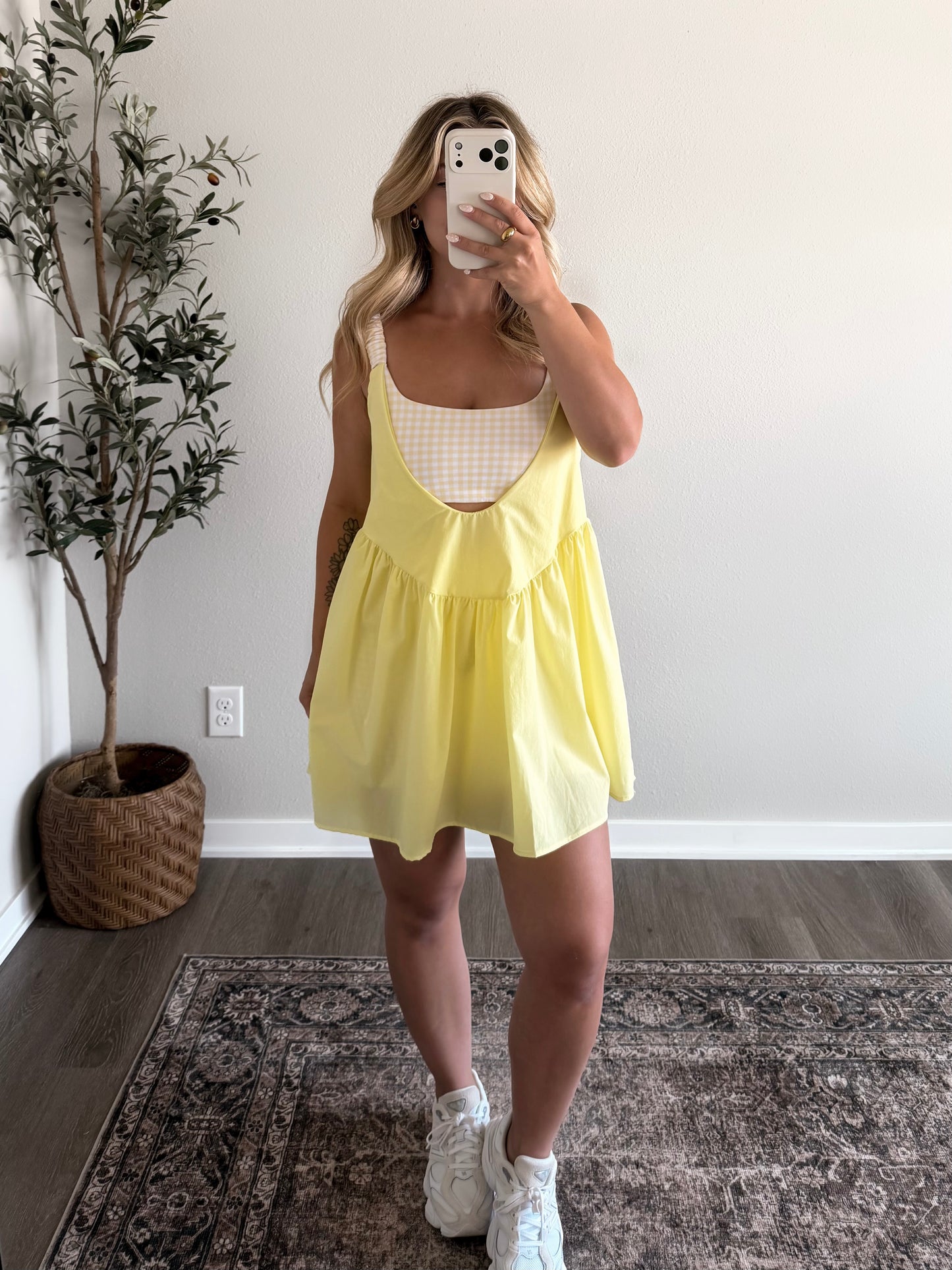 Soft Serve Active Dress / Lemon