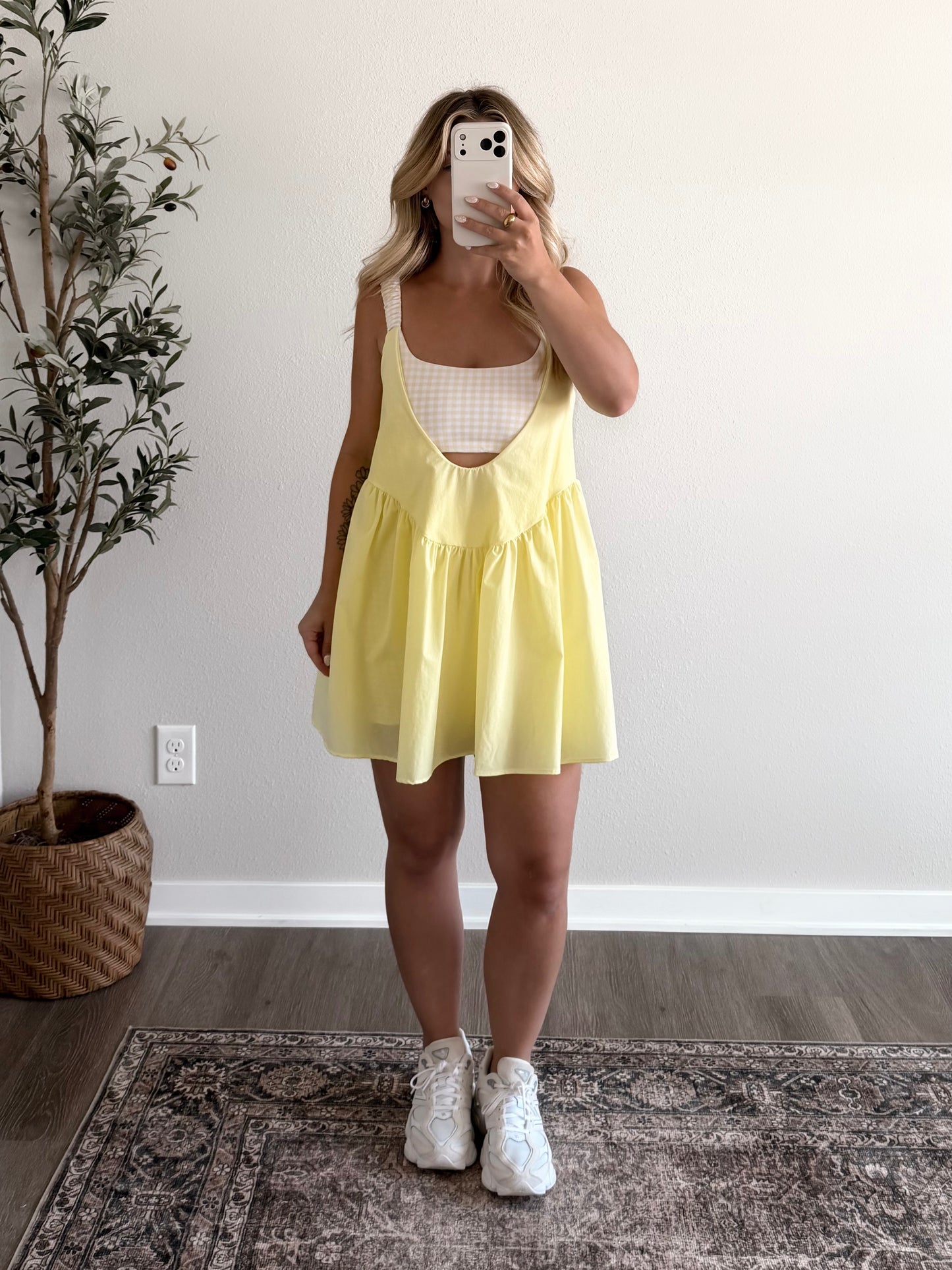 Soft Serve Active Dress / Lemon