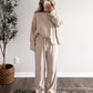 Natural State Stripe Lounge Set