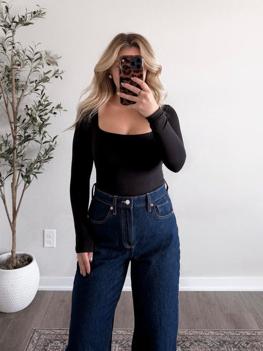 Core Softform Long Sleeve Basic / Black