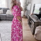 Radiant Life Floral Maxi Dress