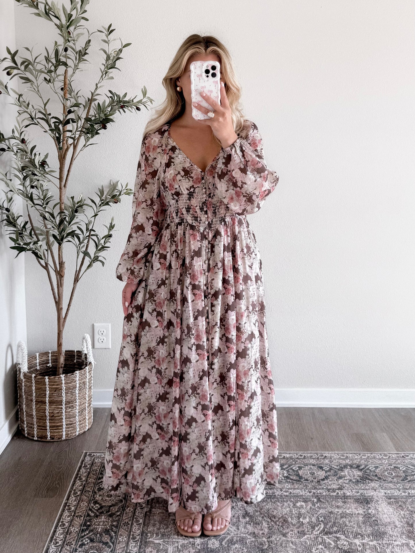 Carrington Floral Maxi Dress