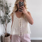 Honey & Cream Lace Top (Restocking Mid October)