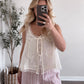Honey & Cream Lace Top (Restocking Mid October)