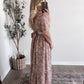 Antoinette Floral Maxi Dress