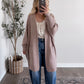 Cozy Essential Knit Cardigan / Taupe