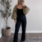 Layered Comfort Shrug / Warm Olive