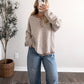 In Season Knit Henley / Oat (Restocking 8.24)