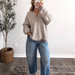 In Season Knit Henley / Oat (Restocking 8.24)