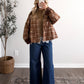 Trailside Plaid Barn Jacket / Brown