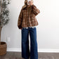 Trailside Plaid Barn Jacket / Brown