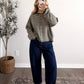 Cozy Club Knit Cardigan / Olive