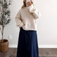 Sweater Weather Chunky Knit Sweater / Cream (Restocking 8.24)