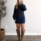 Sedona Denim Belted Dress