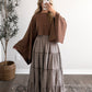 Warm Toffee Knit Sweater