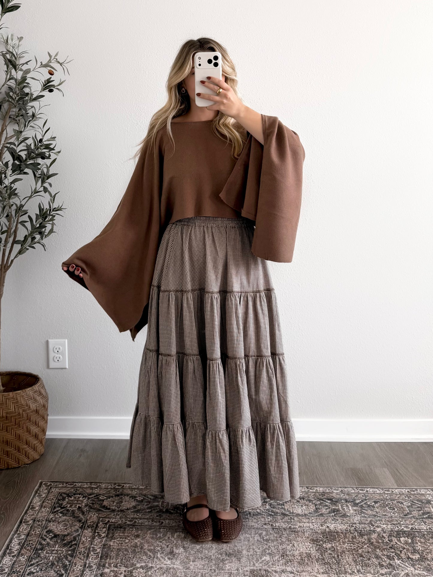 Warm Toffee Knit Sweater