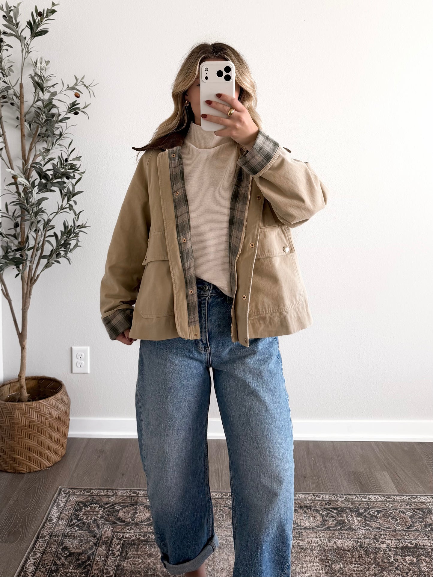 Pumpkin Patch Barn Jacket / Natural