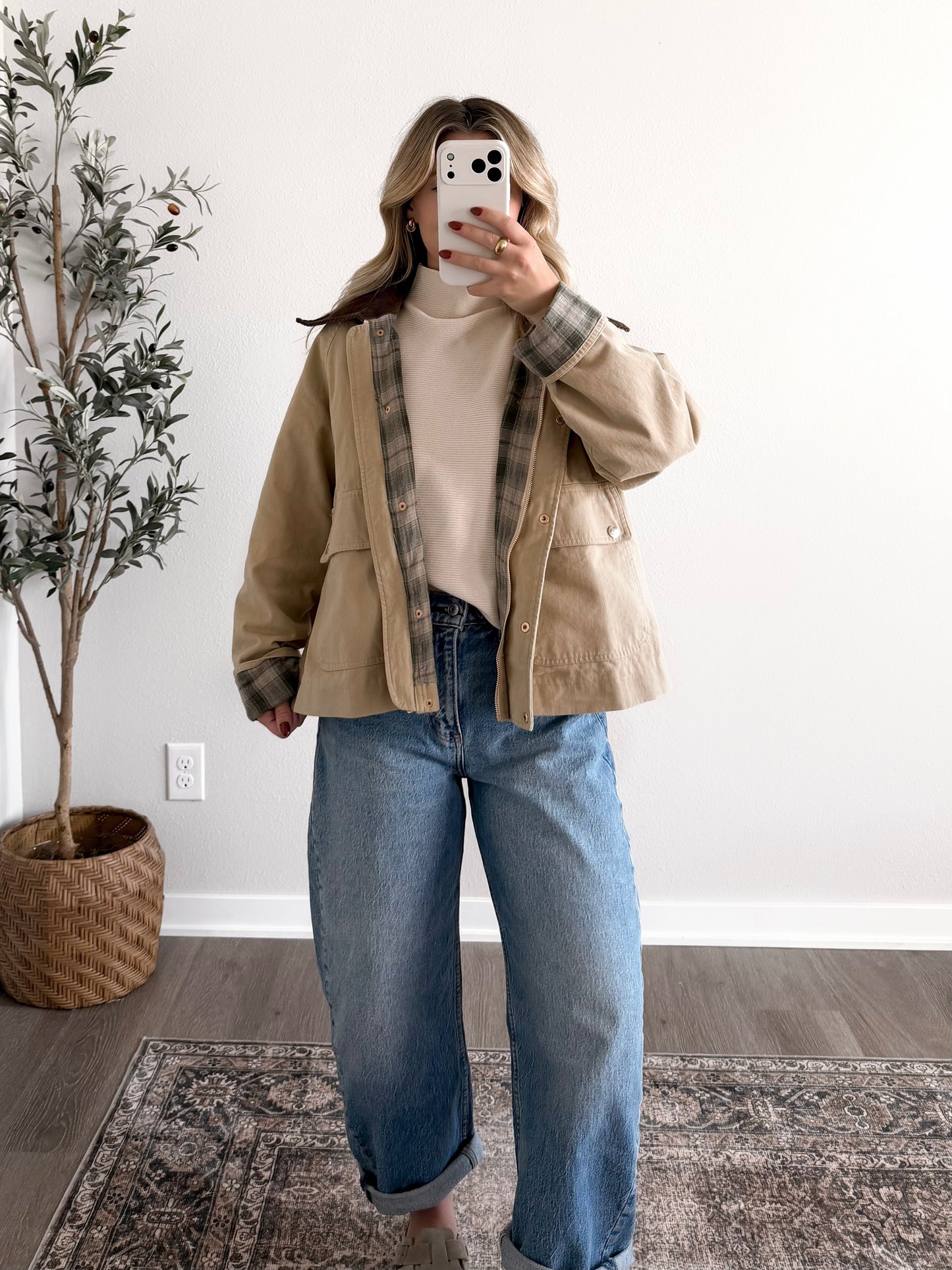Pumpkin Patch Barn Jacket / Natural