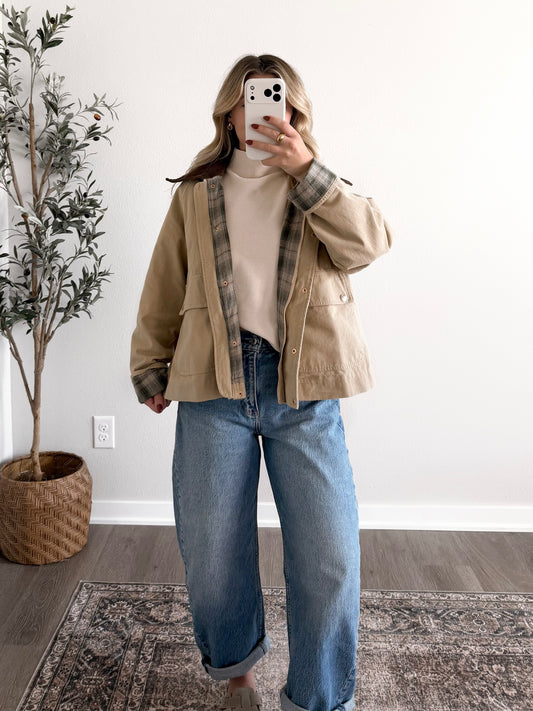 Pumpkin Patch Barn Jacket / Natural