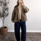 Vanilla Ribbed Mock Neck Sweater
