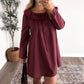 Cordial Grid Collared Dress