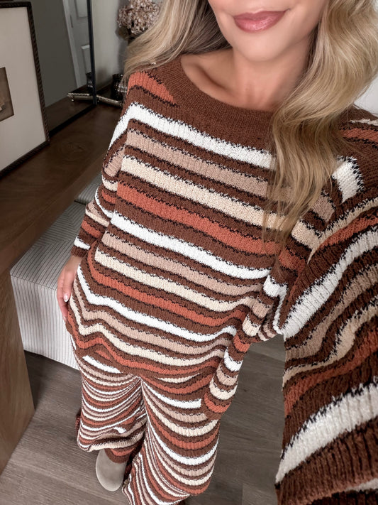 Record Store Knit Lounge Set