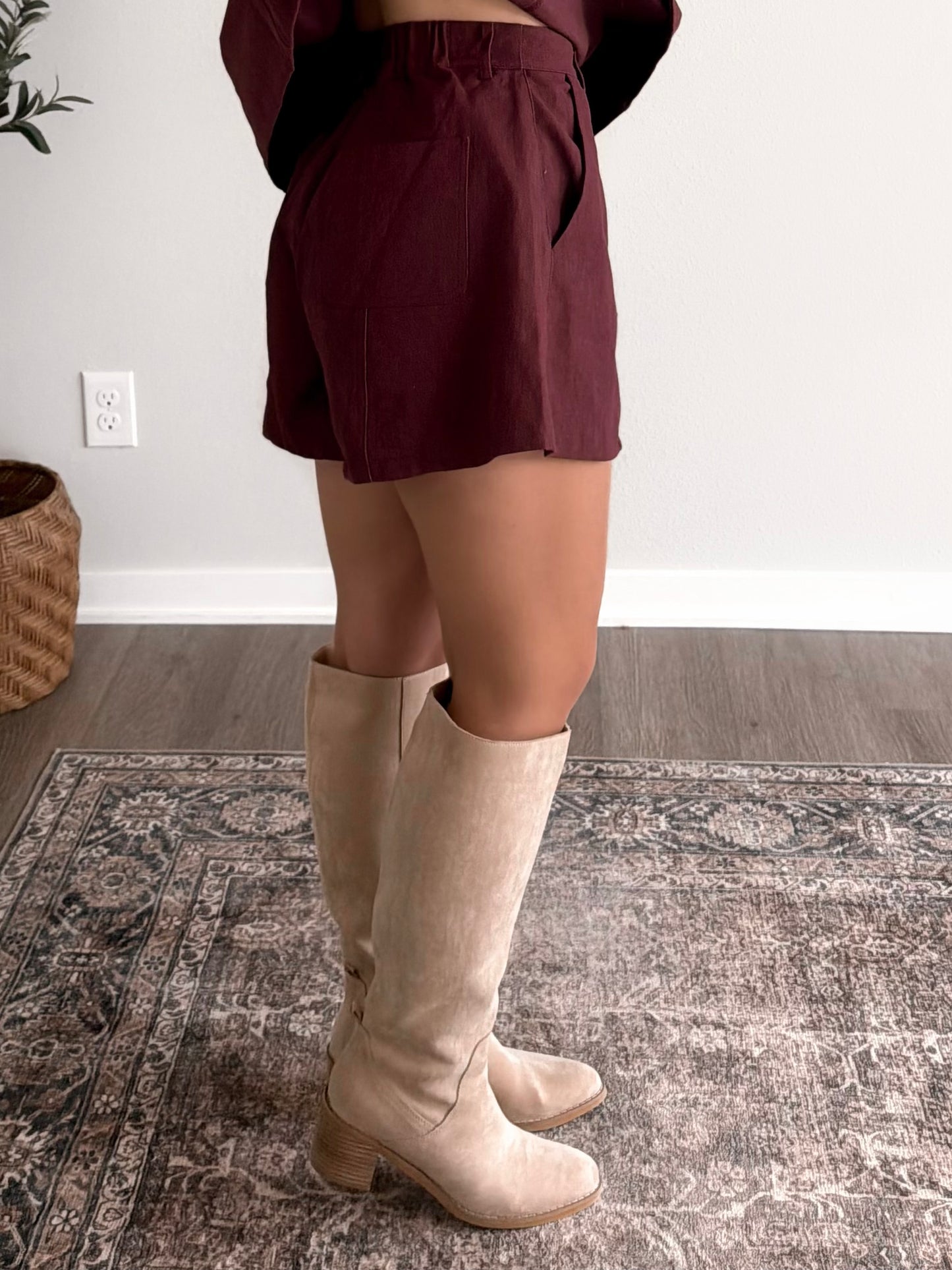 Red Maple Short Set