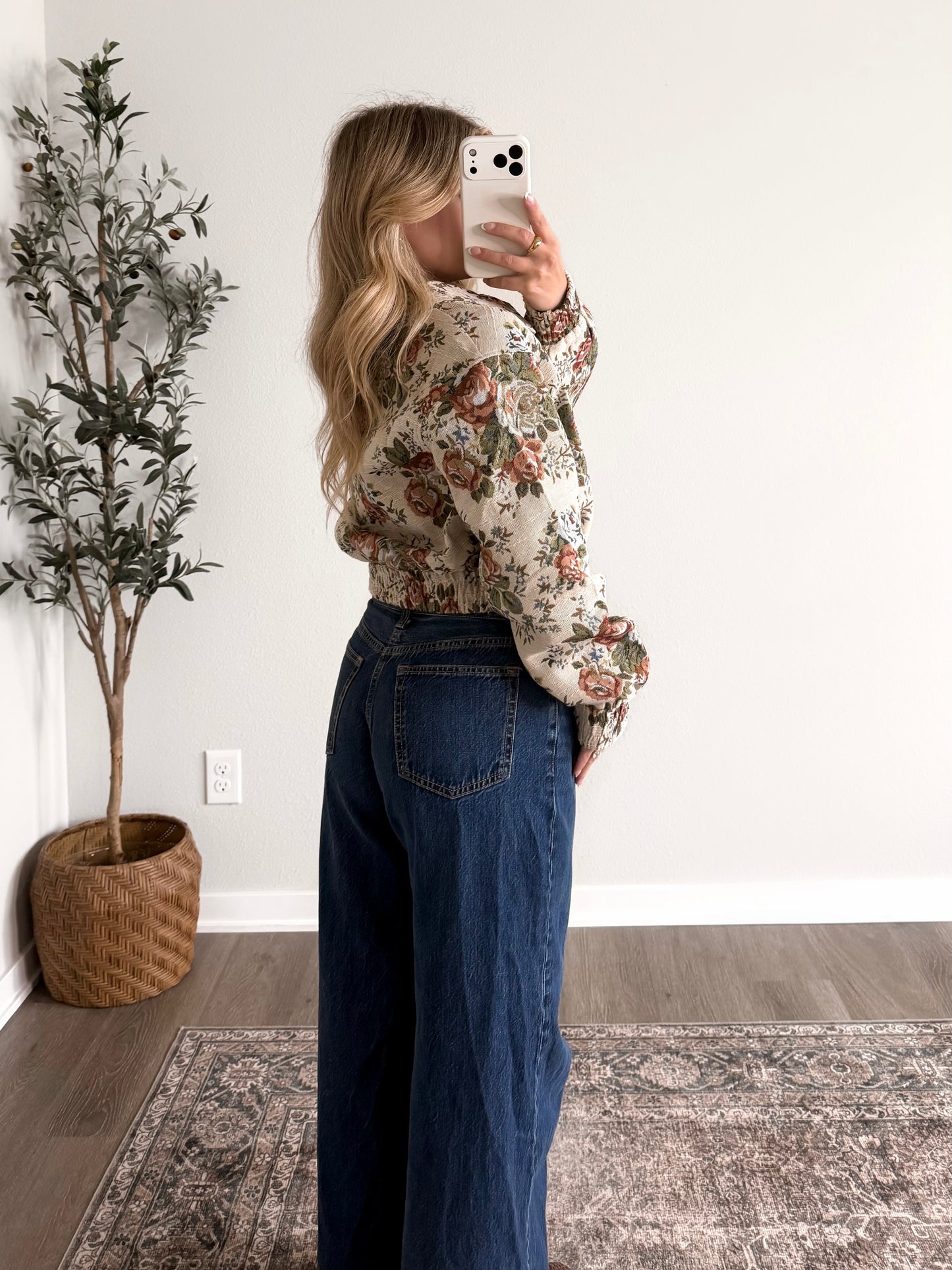 Decades Ago Floral Jacket