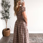 Cinnamon Picnic Plaid Dress
