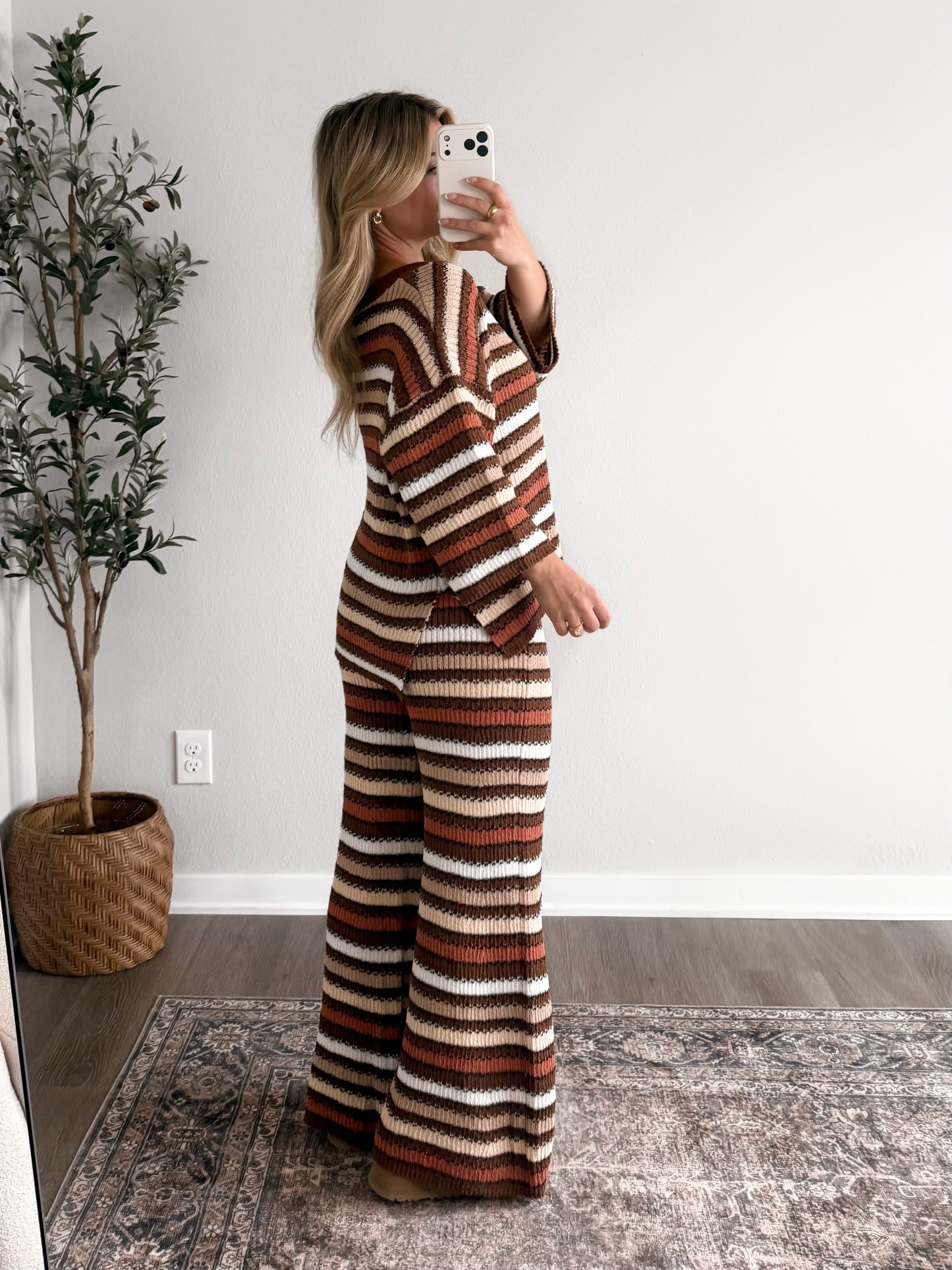 Record Store Knit Lounge Set