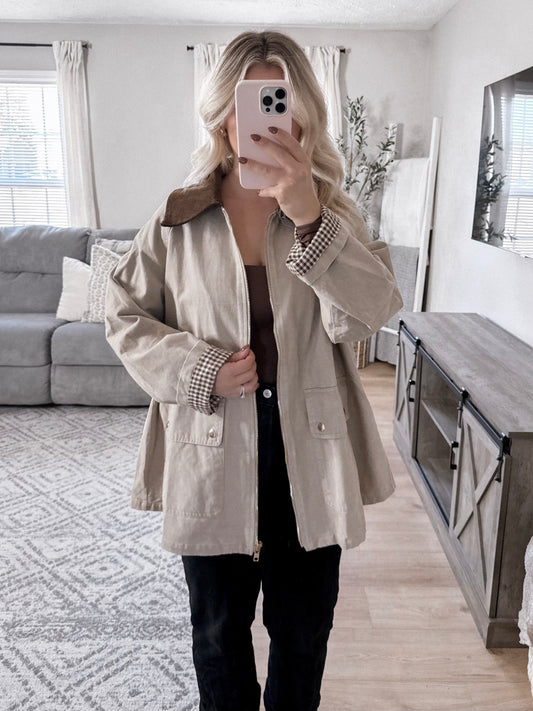 Barn Oversized Collared Jacket