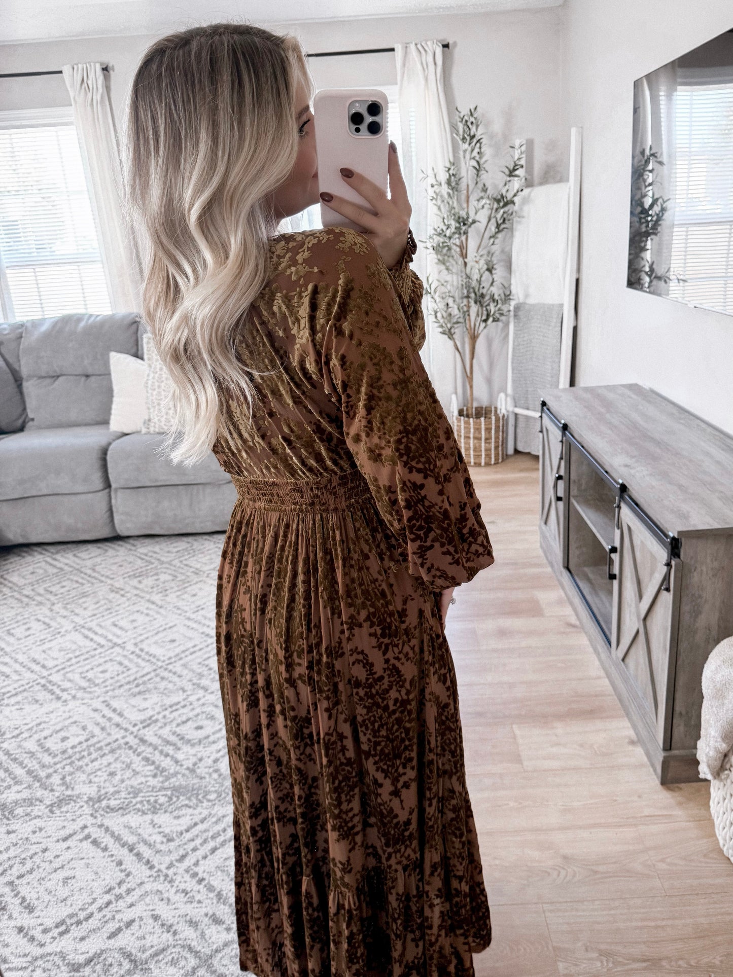 Velvet Crush Maxi Dress