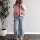 Pink Gingham Puffer Vest (Restocking 11.24)