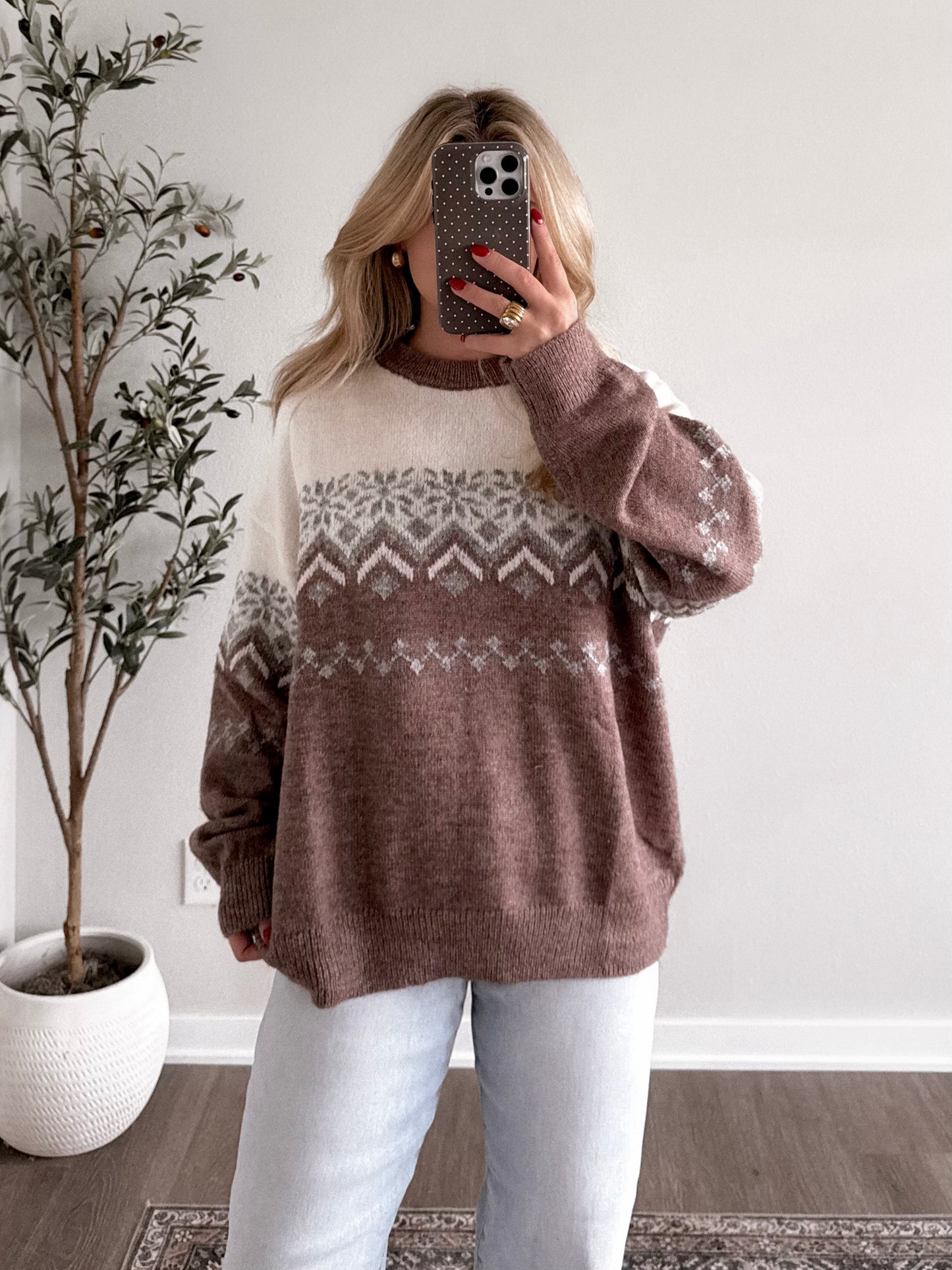 DOORBUSTER: Northern Fair Isle Sweater