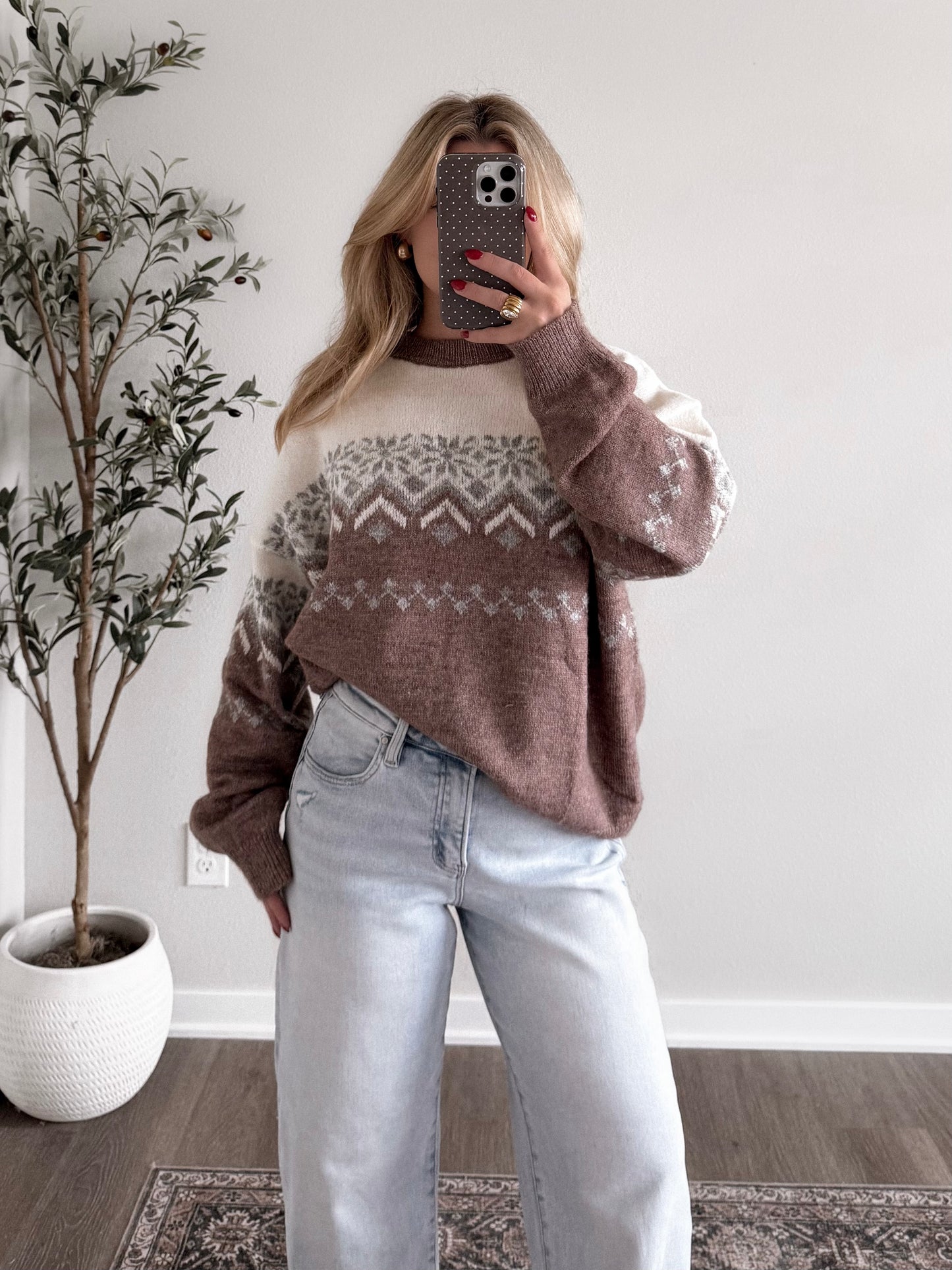 DOORBUSTER: Northern Fair Isle Sweater